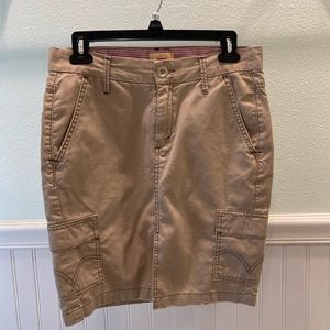 Vintage Levi’s Khaki Cargo Skirt